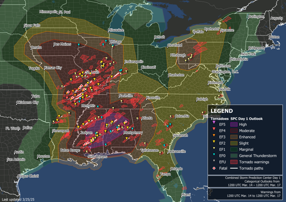 Hazard Services Combined Storm Prediction Center