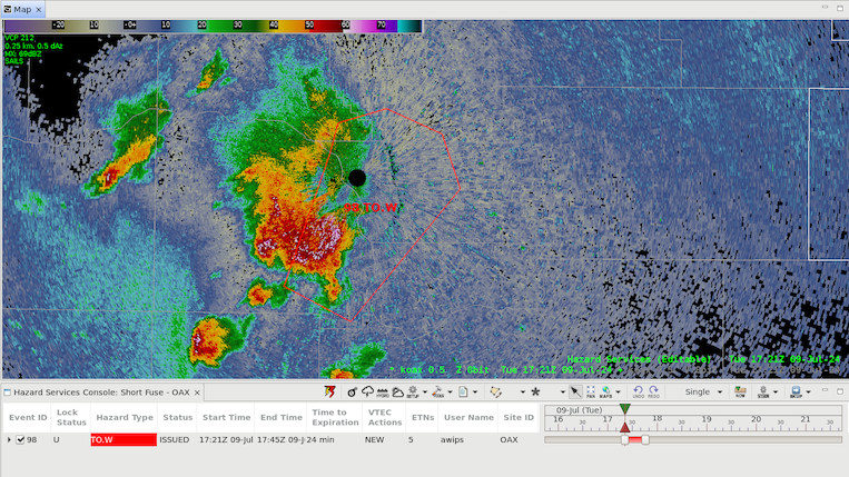 Omaha NWS Convective Map Omaha NWS Convective Map