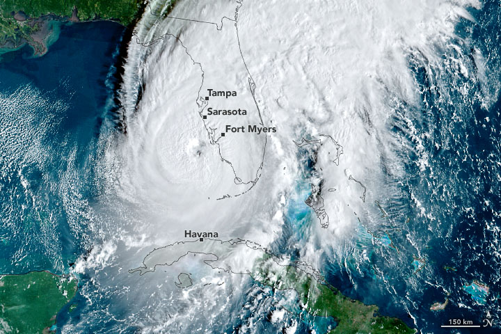 Hurricane Ian in September 2022