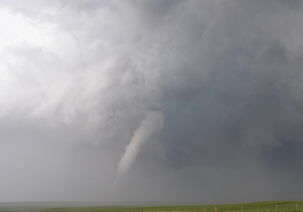 Tornado in Goshen County, Wyoming. Photo by John Oakland