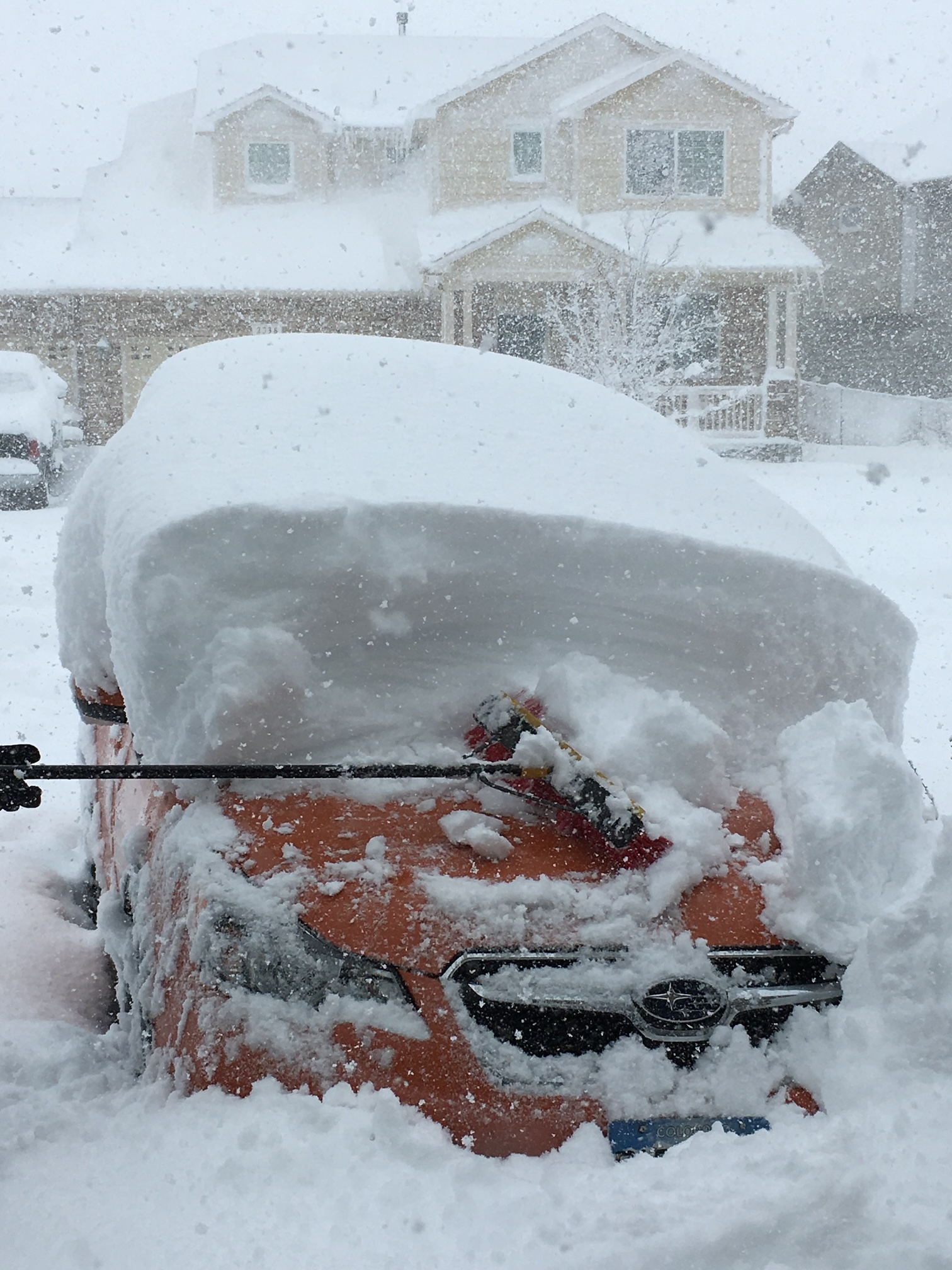 2020 snowstorm in Erie, Colorado. Photo by Josh Cobb