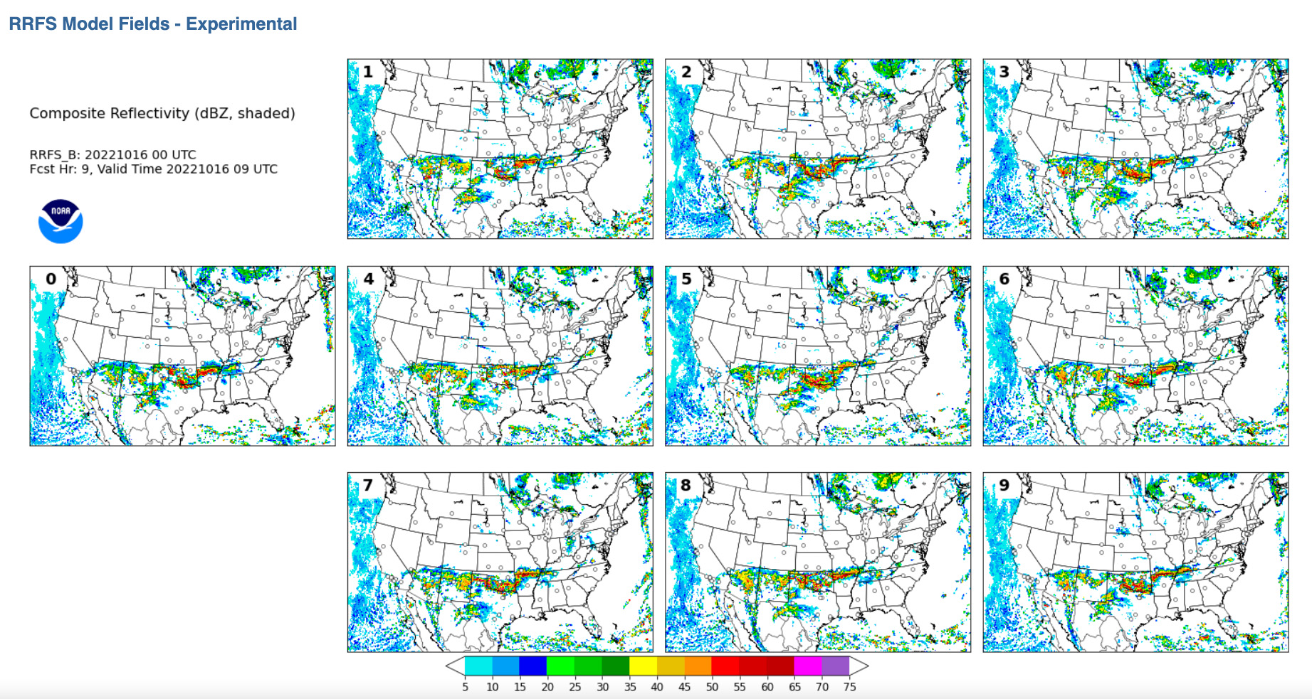 Ensemble forecasts are a group of forecasts valid over the same time period that either start from different initial states, use different models, or both.