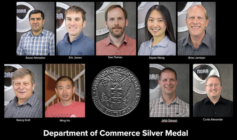 Department of Commerce Silver Medal winners