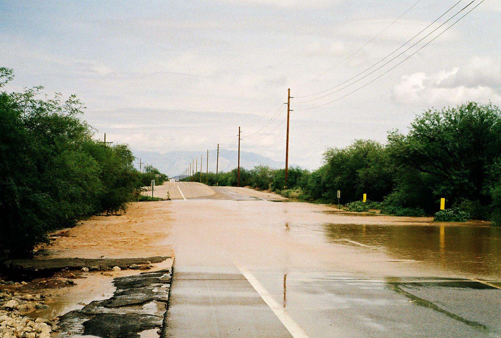 Flash flood near Tucson