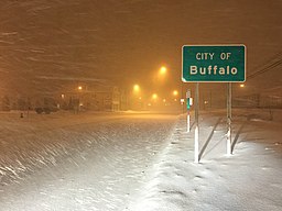 Lake Effect Snow in Buffalo, NY